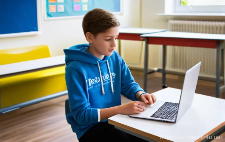 특수교육과 특수교육 커리큘럼 - **Inclusive Classroom Environment in Germany**
    A vibrant, modern elementary school classroom in ...